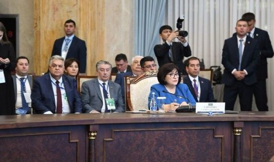 Sahibə Qafarova MDB Parlamentlərarası Assambleyanın Şura iclasında iştirak edib - FOTO