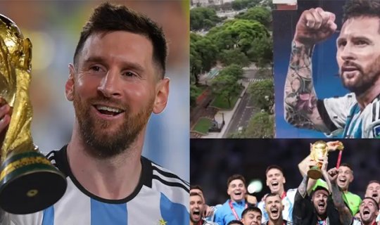 Messi yenidən ölümsüzləşdirildi