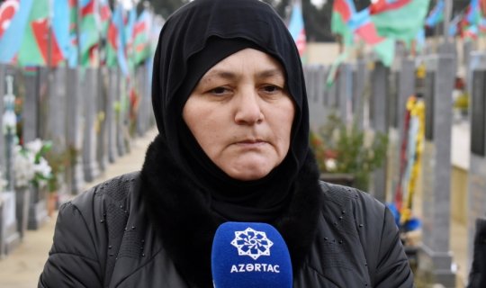 Polad Həşimov şəhid olanda Xudayar dedi ki... - Şəhidimizin anası 