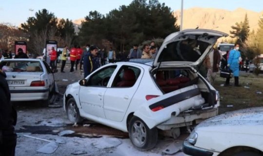 İranda terrorun törədildiyi ərazidən FOTOLAR