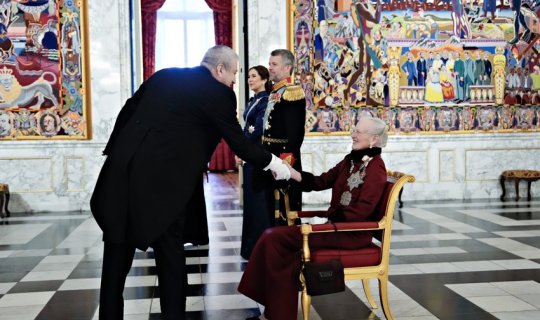 Azərbaycan səfiri Danimarka Kraliçasının qəbulunda - FOTO