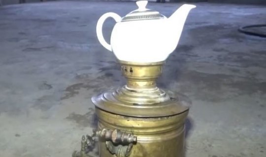 Başsağlığı verməyə getdi, samovar oğurladı