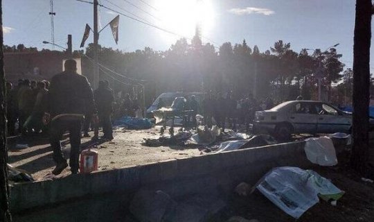 Süleymaninin anım mərasimində 64 bomba partlamalı idi