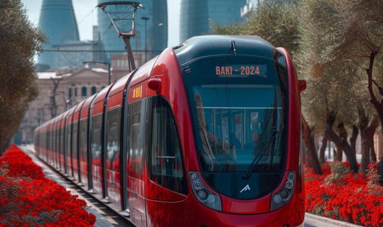 Bakıda tramvay xətti bu ərazilərdən keçəcək - XƏRİTƏ