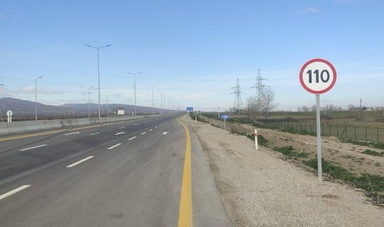 Ödənişli yolda sürət həddi müəyyənləşdi - Radar da quraşdırılacaq - FOTO