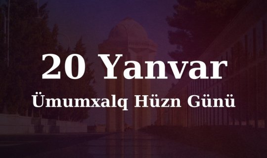 BMT-nin Azərbaycandakı nümayəndəliyi Azərbaycana başsağlığı verib