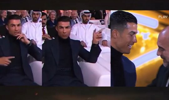 Ronaldo kimi və nəyə görə işarə edirdi? - VİDEO