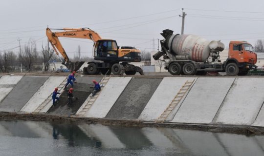 Qaraçuq magistral beton kanalı yenidən qurulacaq