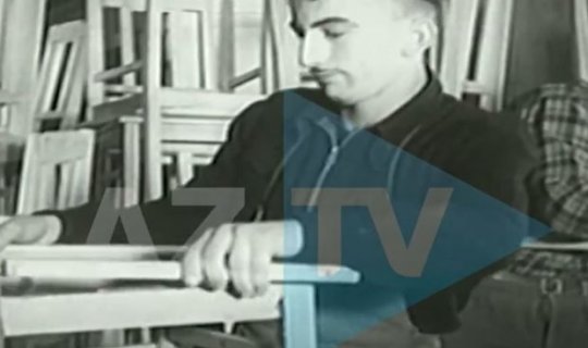 1960-cı illərdə mebel istehsalının görüntüləri - VİDEO