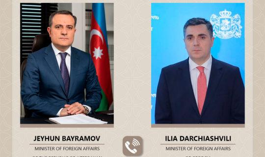 Bayramov Darçiaşvili ilə telefonla danışdı