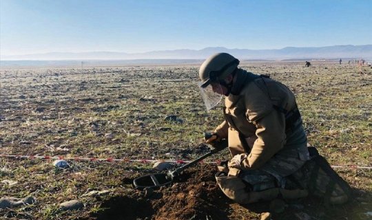 Ermənistan mina xəritələrini Azərbaycana verdi