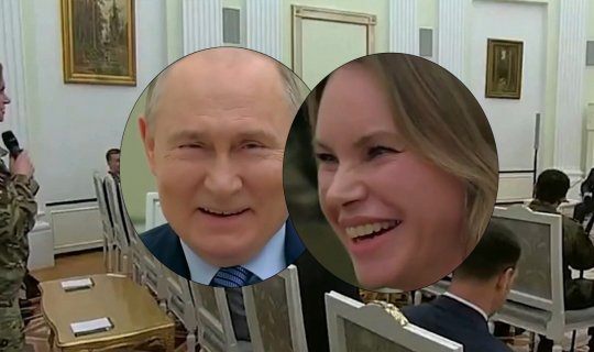 Putin hər kəsin gözü qarşısında ona kompliment dedi - VİDEO