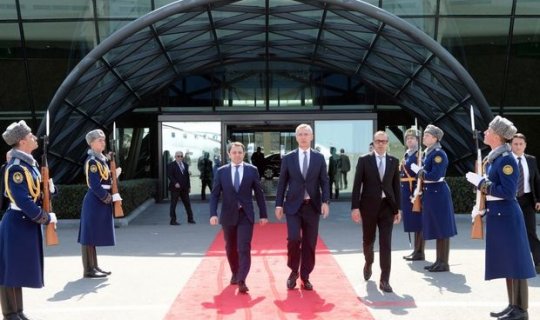 NATO-nun baş katibinin Azərbaycana səfəri başa çatdı - FOTO