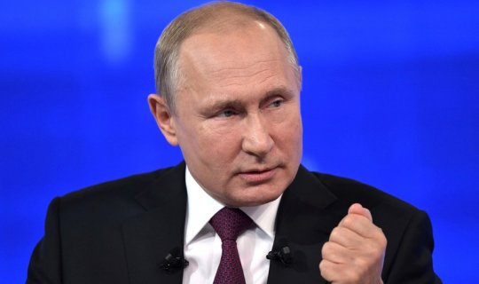 Putin terror aktı ilə bağlı xalqa müraciət edir