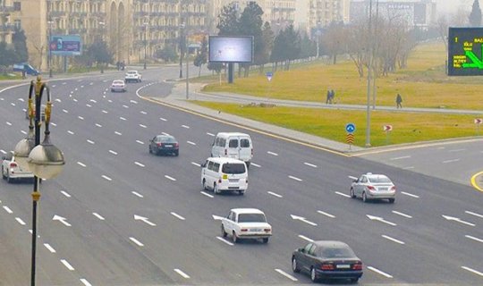 Bu prospektdə avtobus və velosiped zolaqları olacaq