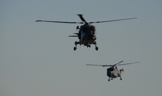 Yaponiyada hərbi helikopterlər qəzaya uğrayıb