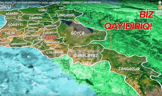 Ermənistanı QORXUDAN XƏRİTƏ: Qeqamyan niyə narahatdır?