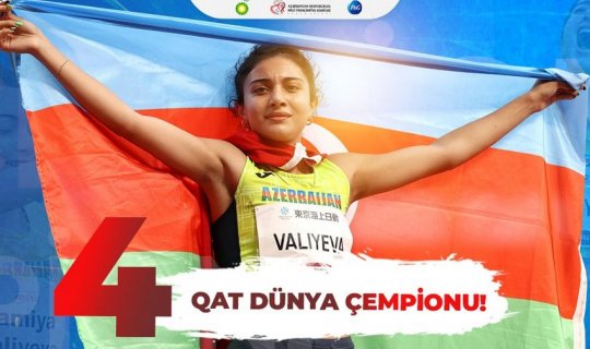 Azərbaycan paraatleti dördqat dünya çempionu olub