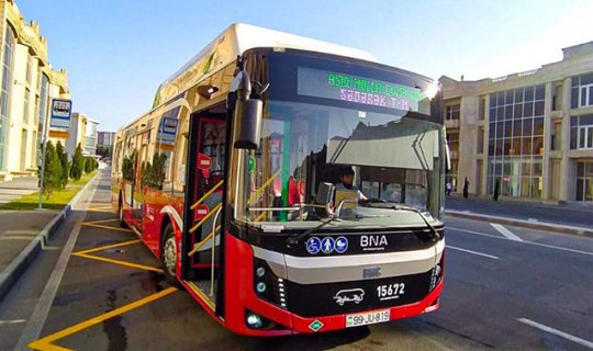 “Bakubus” avtobuslarında sürət həddi endirildi - VİDEO