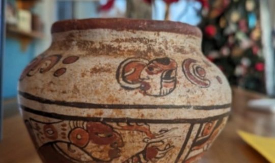 Beş dollara alınan qədim Maya vazası Meksikaya qaytarıldı - FOTO