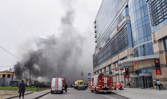 Moskvanın elmi-tədqiqat institutu yanır: 9 nəfər öldü - VİDEO