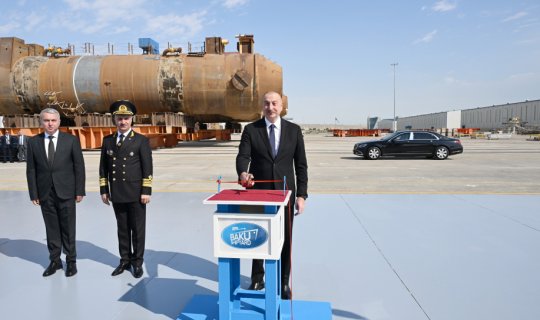 İlham Əliyev “Zəngilan” tankerinin istismara verilməsi mərasimində iştirak edib - YENİLƏNİB