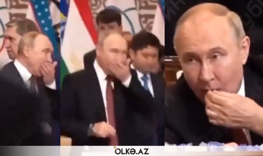 Çərəzlər Putini "ələ verdi", rəsmi görüşü unutdu - VİDEO