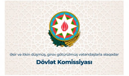 Dövlət Komissiyası: Ermənistanın Azərbaycana qarşı hərbi təcavüzü nəticəsində 3 961 nəfər itkin düşüb