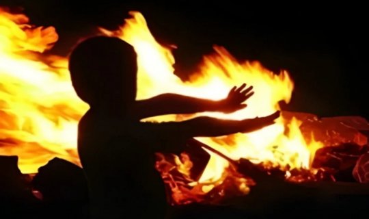 Sumqayıtda 8 yaşlı qız yanaraq öldü