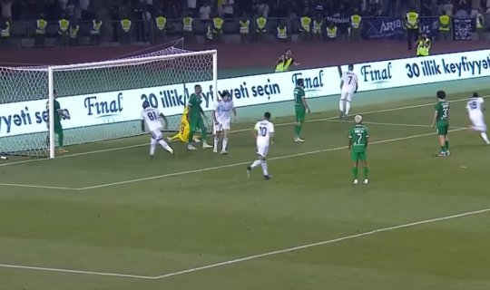 "Qarabağ" - "Ludoqorets" matçında 3 qol vurulub - VİDEO - YENİLƏNİB
