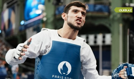 Paris 2024: Azərbaycan taekvondoçusu Olimpiadanın gümüş medalını qazanıb