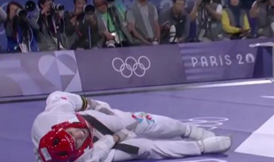 Taekvondoçumuz finalda zədələndi - VİDEO