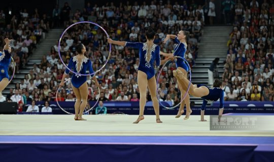 Paris-2024: Bədii gimnastika üzrə Azərbaycan millisi finala vəsiqə qazanıb