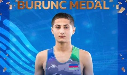 Azərbaycan güləşçisi dünya çempionatında bürünc medal qazanıb