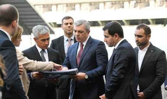 COP29-un Təşkilat Komitəsinin üzvləri Bakı Olimpiya Stadionuna baş çəkiblər - FOTOLAR