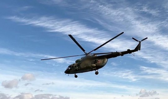 Rusiyada dünən yoxa çıxan helikopter qəzaya düşübmüş