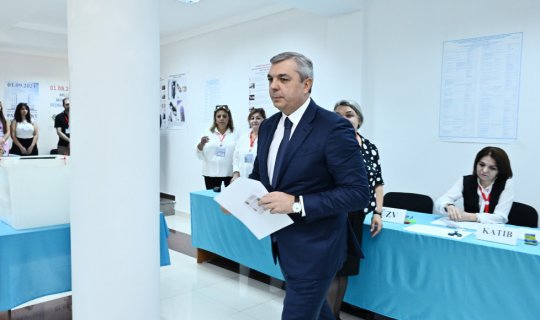 Prezident Administrasiyasının rəhbəri səs verib - FOTOLAR