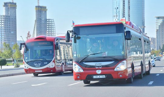 Bu avtobusların hərəkət cədvəli dəyişdirildi