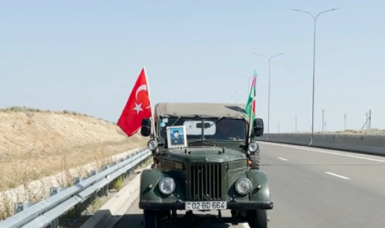 Ağdam sakini qardaşının şəhid olduğu maşınla ata yurduna getdi: "Elə bil Nadiri canlı gördüm"