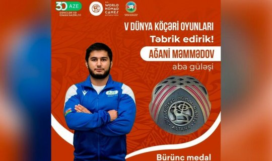 Azərbaycan Dünya Köçəri Oyunlarında daha bir bürünc medal qazandı