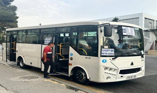 Bakıdan Sumqayıta gedənlərə xoş xəbər - FOTO