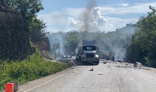 Yanacaq tankerinin partlaması nəticəsində 24 nəfər öldü