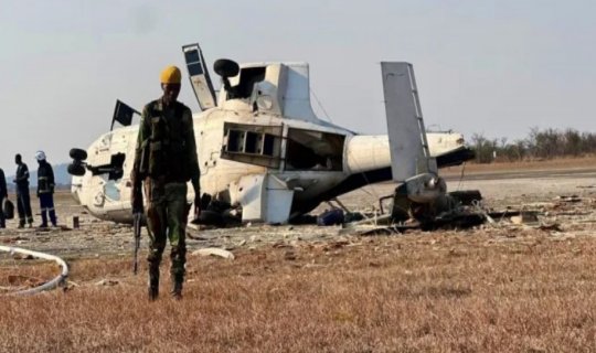 Zimbabve prezidentinin helikopteri havaya qalxdıqdan sonra qəzaya uğrayıb