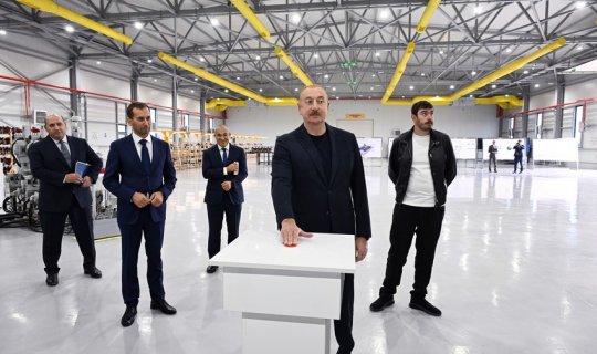 Prezident Ağdam Sənaye Parkında - YENİLƏNİB