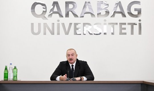 Azərbaycan Prezidenti: Qarabağ Universitetinin yaradılması tarixi hadisədir