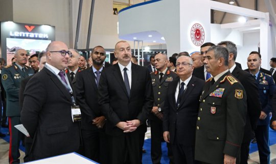 Prezident İlham Əliyev “ADEX-2024” və “Securex Caspian” sərgiləri ilə tanış olub - FOTO - YENİLƏNİB