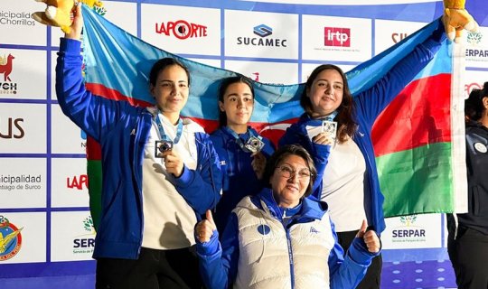 Azərbaycanın atıcılıq millisi dünya çempionatında gümüş medal qazanıb