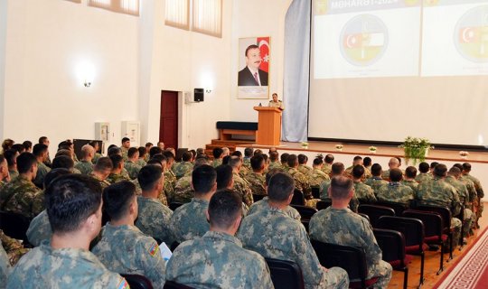 Azərbaycan və Özbəkistan hərbçilərinin birgə təlimi başlayıb - FOTO