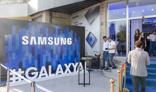 Bakıda “Samsung” brendinin yeni mağazasının açılışı olub