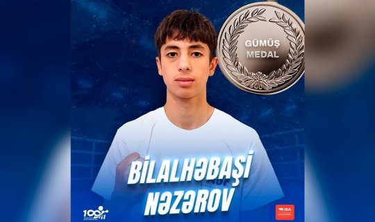 Azərbaycan boksçusu gümüş medal qazandı